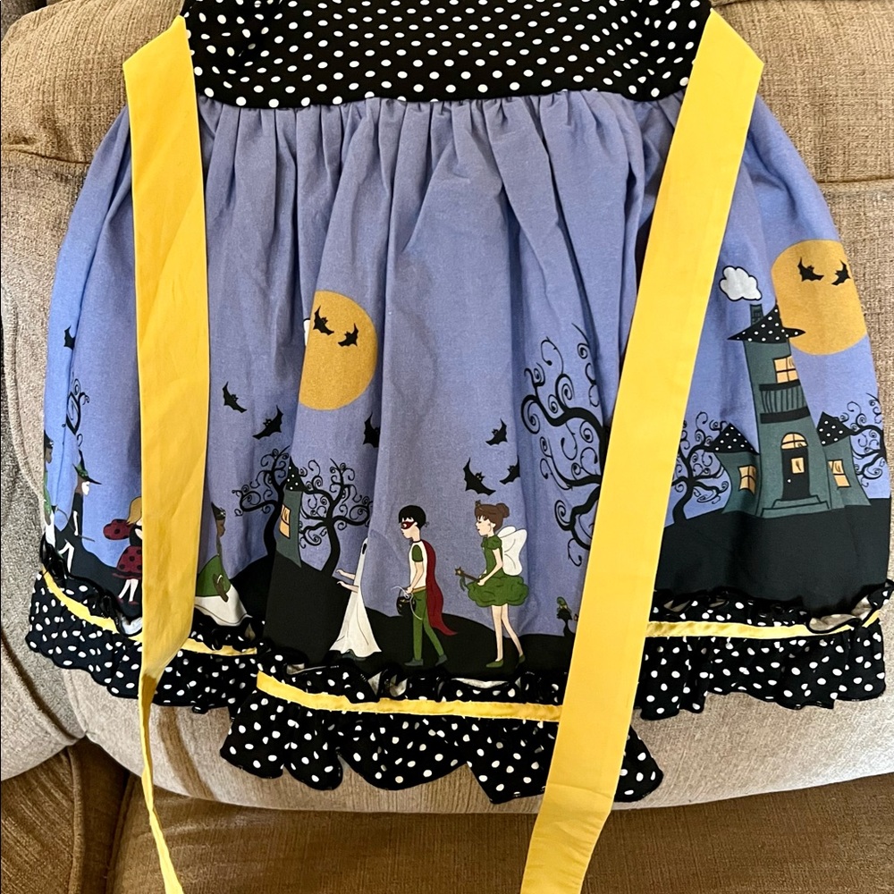 Zoe Addlyn boutique girls Halloween themed top